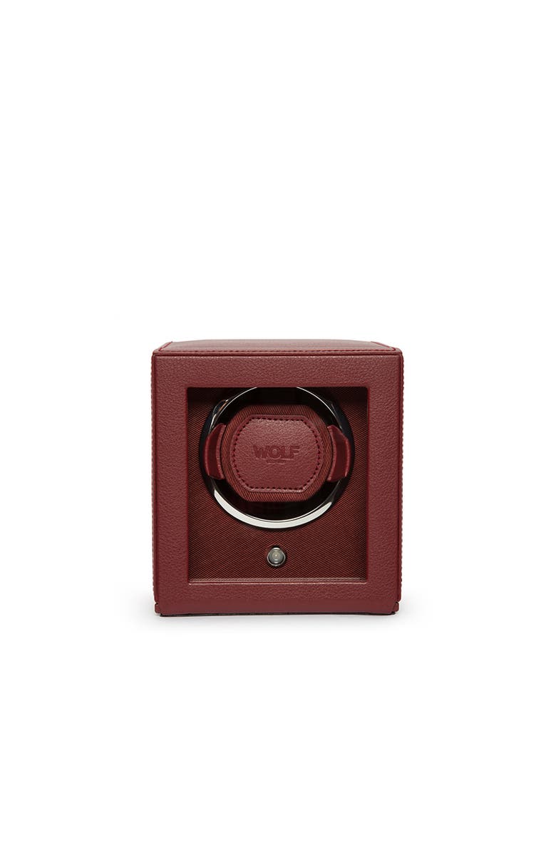 WOLF Cub Single Watch Winder with Cover, Alternate, color, 