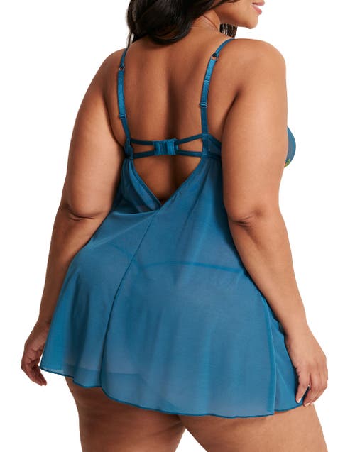Adore Me Babette Babydoll & G-string Set Lingerie