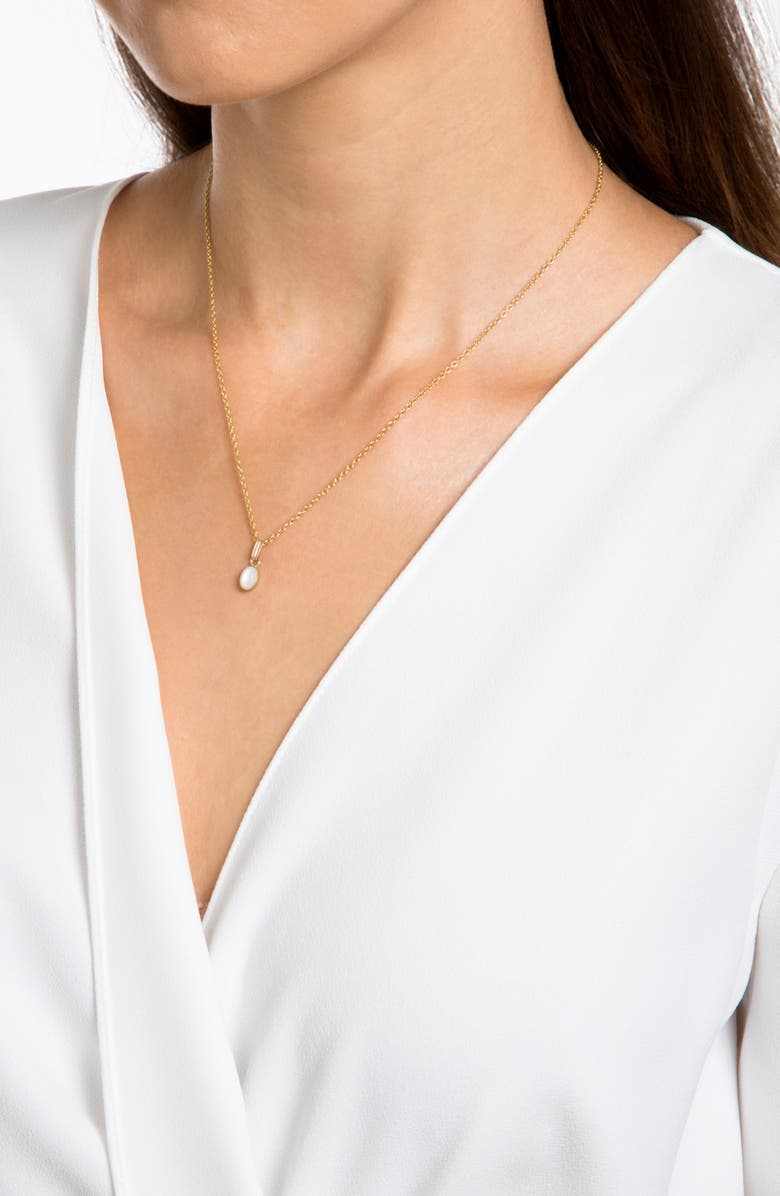 STONE AND STRAND Oval Opal Pendant Necklace, Alternate, color,