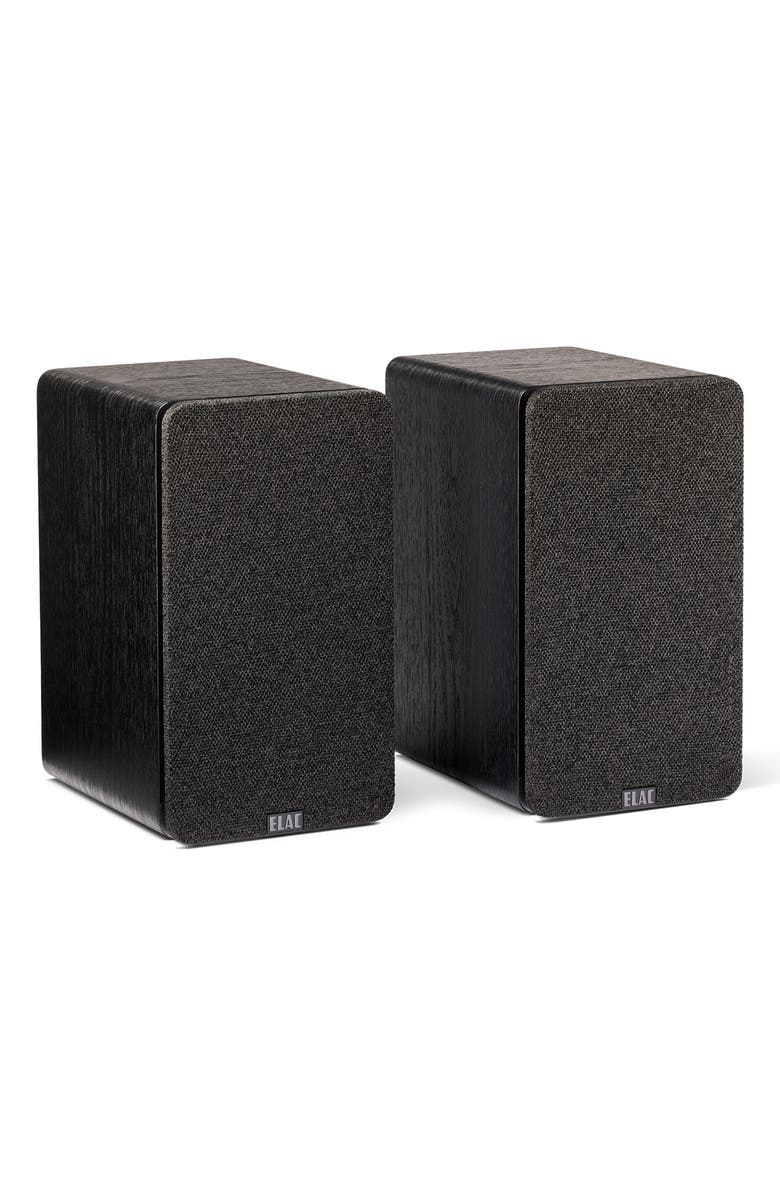 ELAC DCB41 4.5 Inch Powered Bookshelf Speaker - Pair, Alternate, color, Black