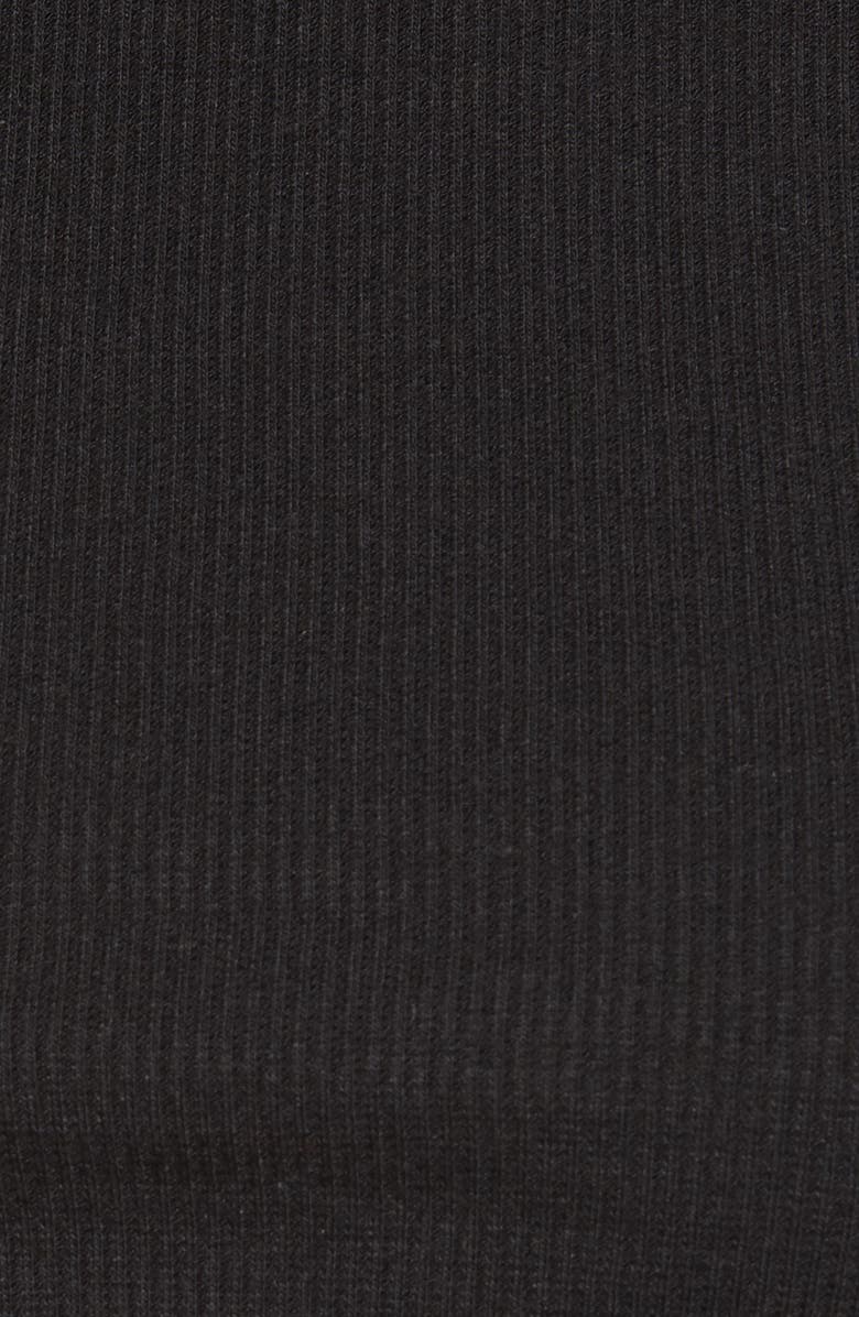 BP. Mock Neck Long Sleeve Crop Top, Alternate, color, 