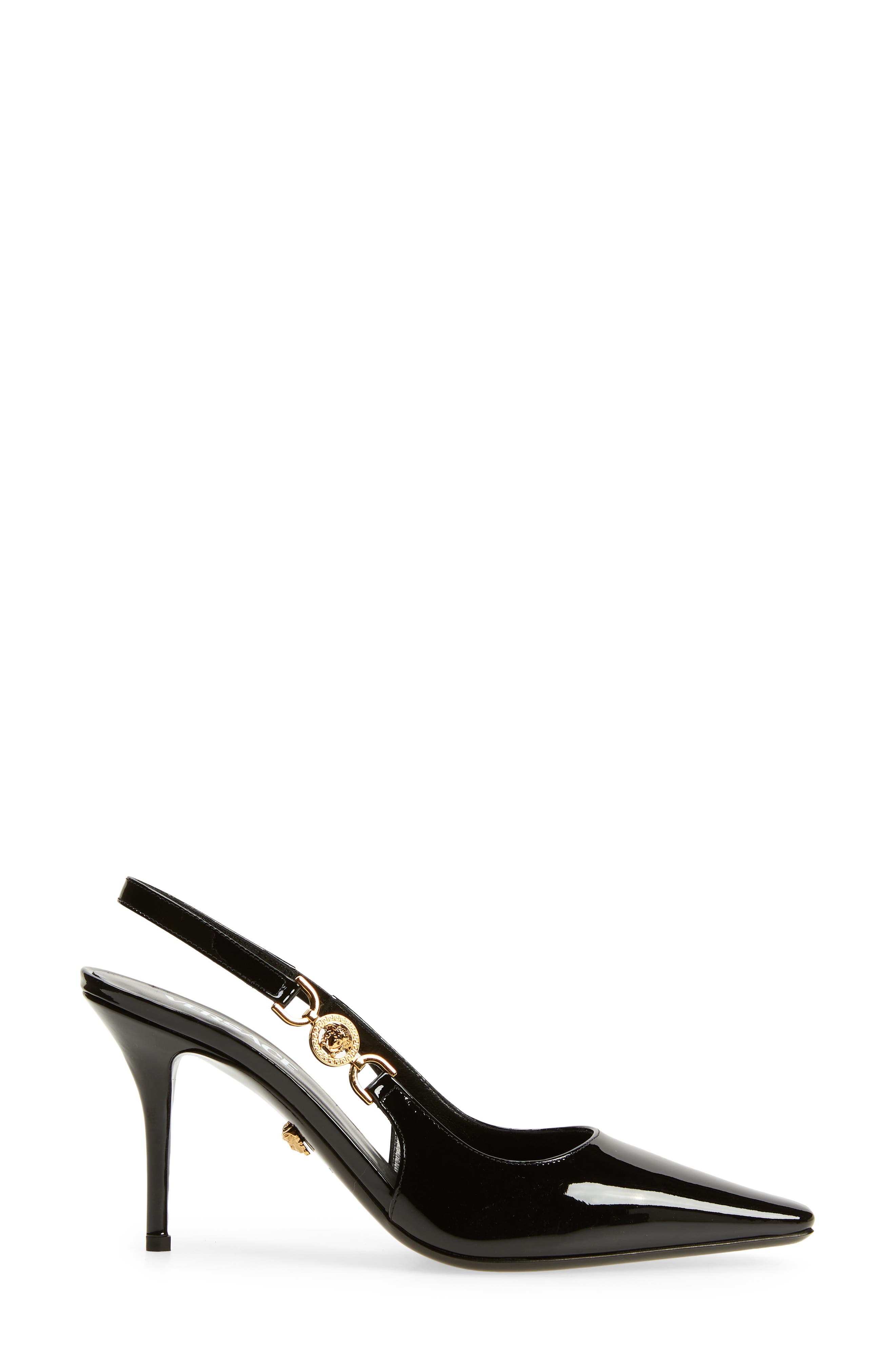 Versace Medusa '95 Slingback Pump, Alternate, color, 
