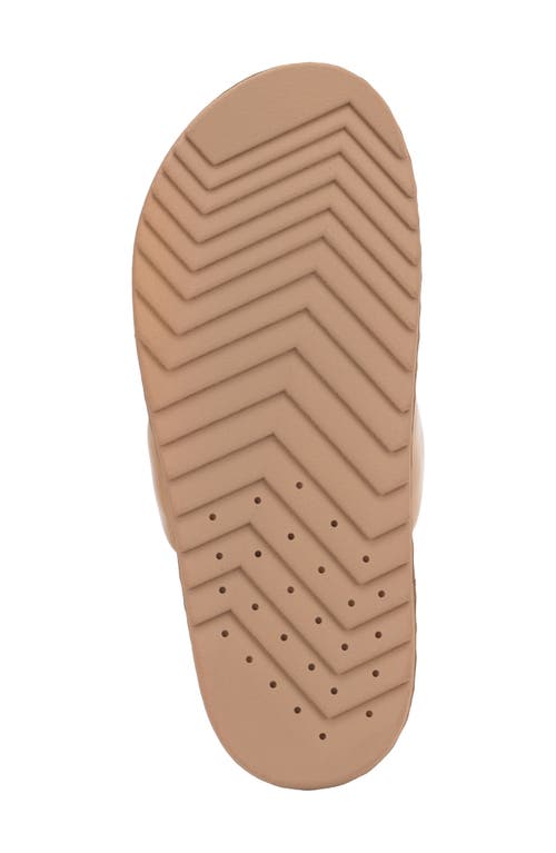 Jessica Simpson Caralyna Platform Slide Sandal In Praline