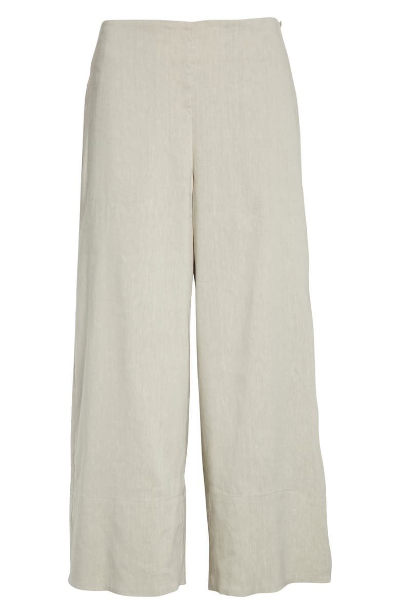 Vince Crop Wide Leg Linen Blend Pants, Alternate, color,