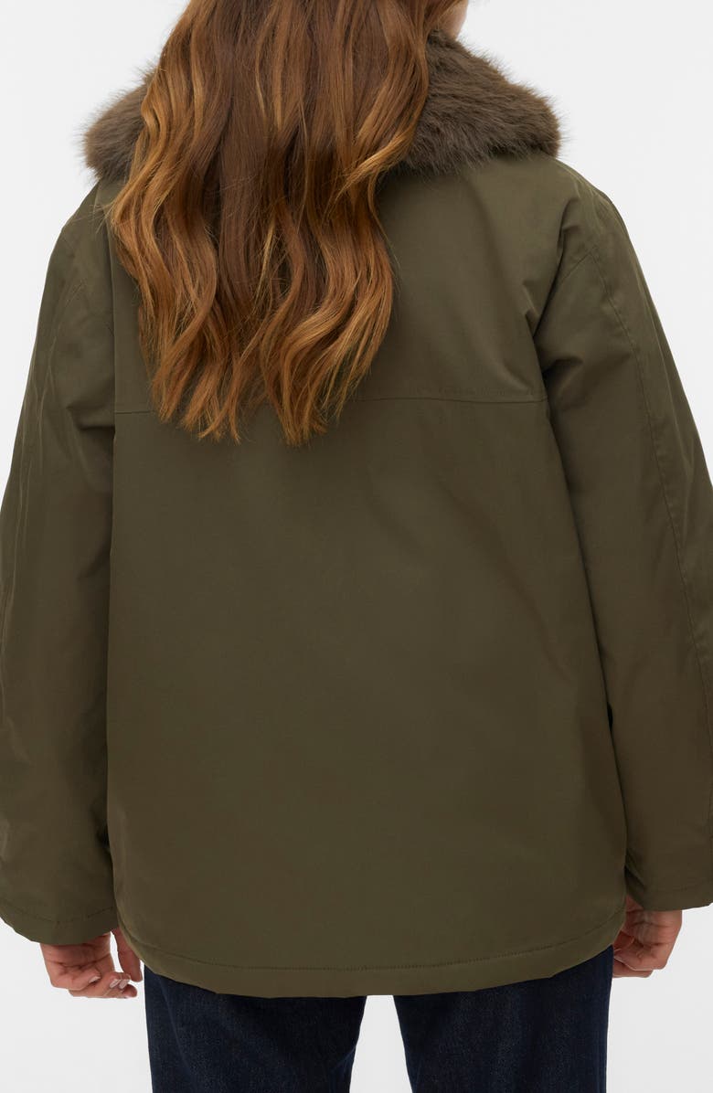 VERO MODA Seoul Water Resistant Jacket, Alternate, color, Grape Leaf