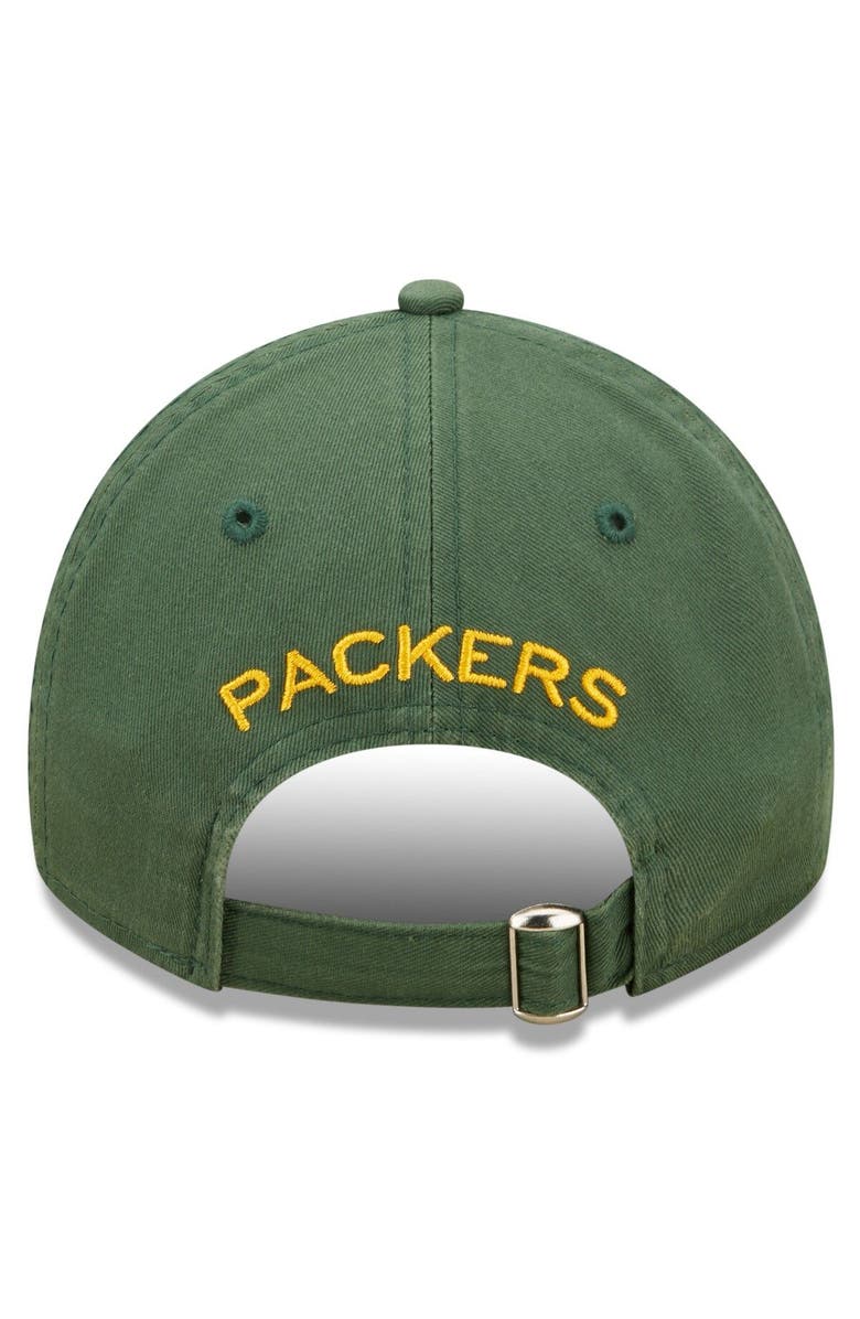 New Era Men's New Era Green Green Bay Packers 2022 Sideline 9TWENTY Historic Adjustable Hat, Alternate, color, 