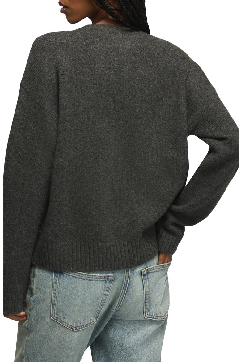 Rolling Stones Sequin Sweater, Alternate, color, CHARCOAL HEATHER