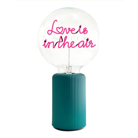 Love Is In The Air Portable Table Lamp