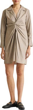 Reistor Front Twist Dress