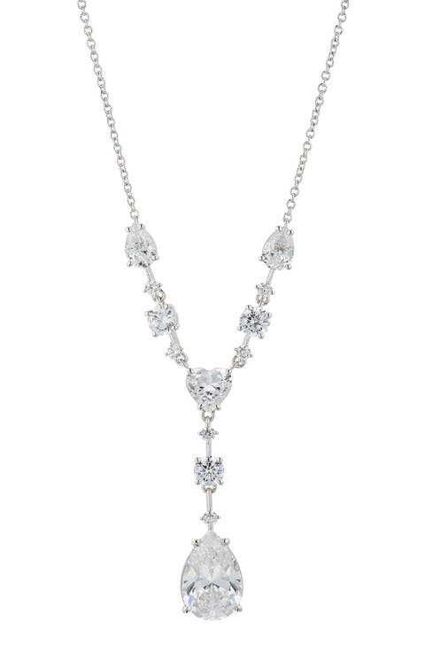 Cora Cubic Zirconia Y-Necklace
