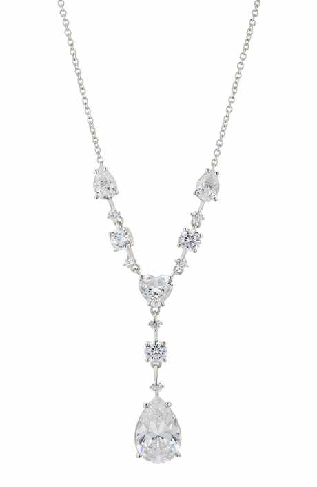 Cora Cubic Zirconia Y-Necklace