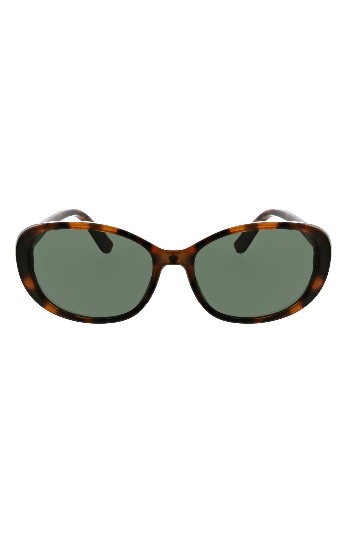 BCBGeneration '90s 38mm Oval Sunglasses