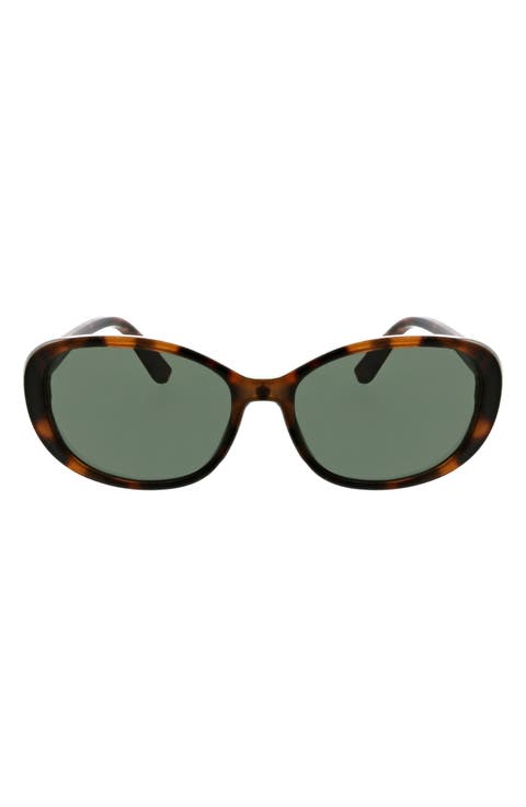 '90s 38mm Oval Sunglasses
