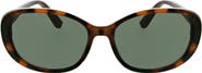 BCBGeneration '90s 38mm Oval Sunglasses