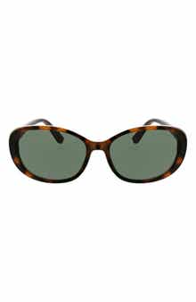 BCBGeneration '90s 38mm Oval Sunglasses