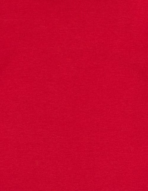 Leveret Baby Turtleneck Bodysuit, Cotton Long Sleeve In Red