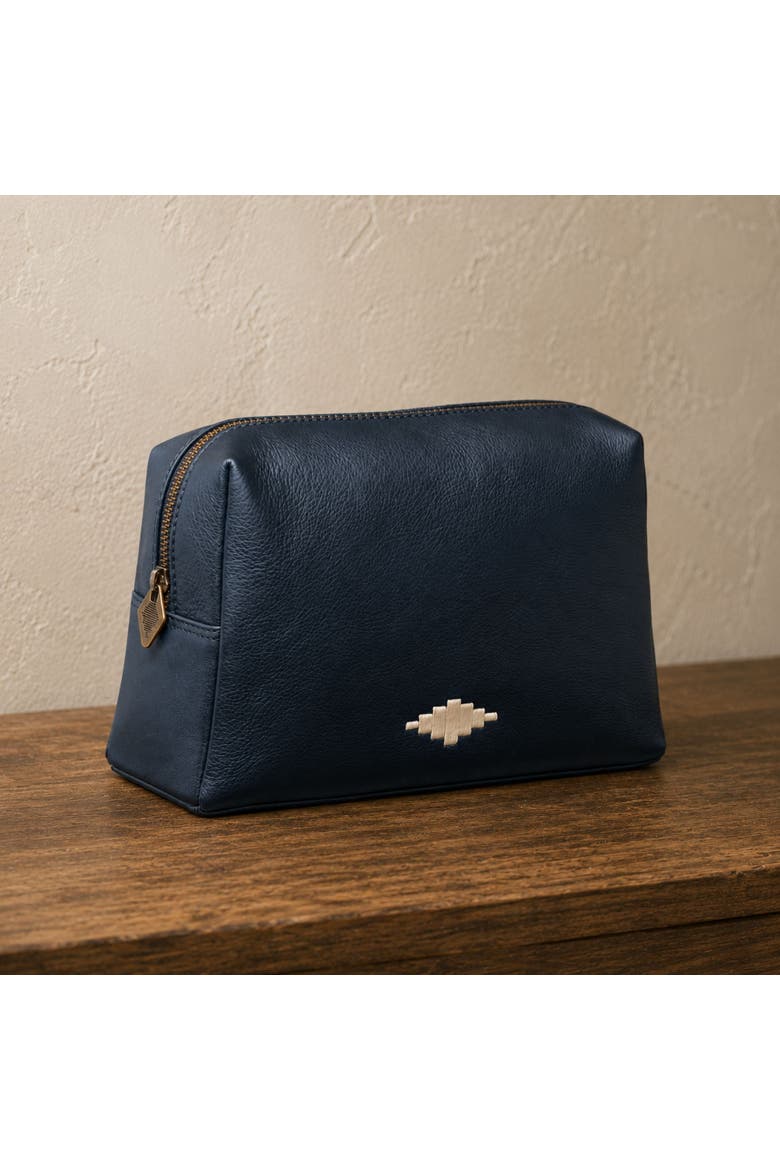 Afeite Washbag, Alternate, color, Navy