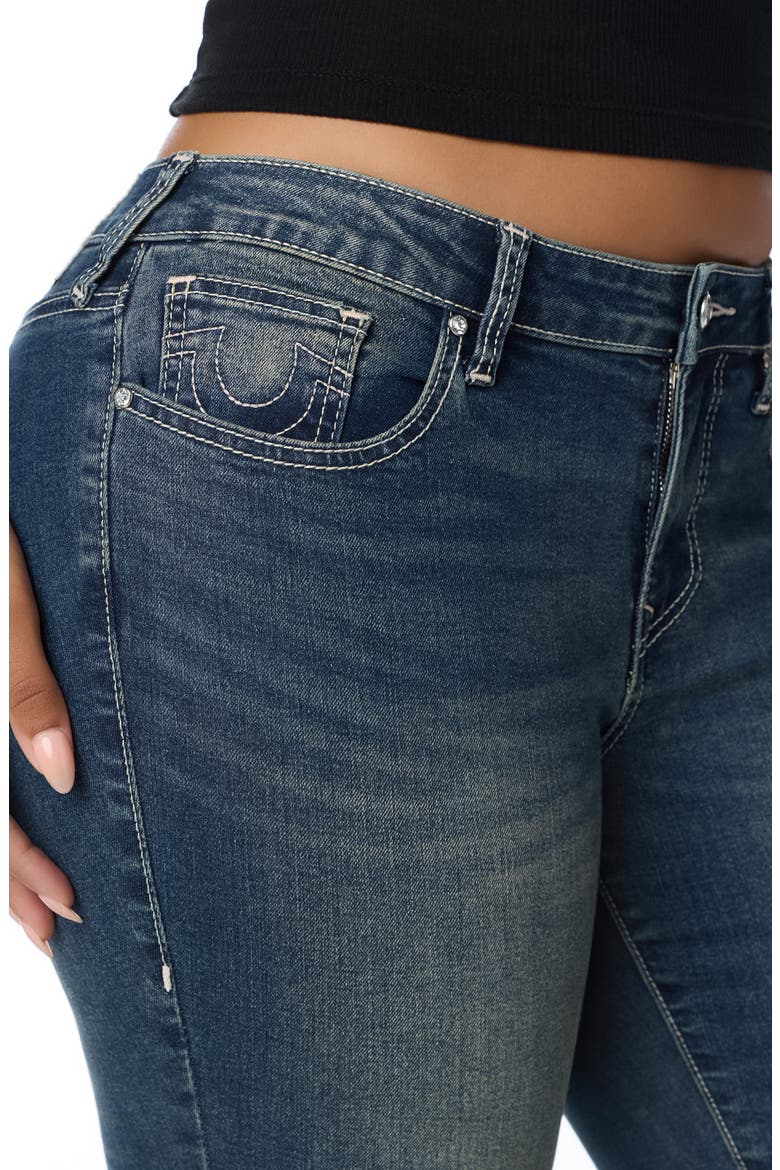 Becca Bootcut Leg Jeans, Alternate, color, MEDIUM COWBOYS WORK WASH