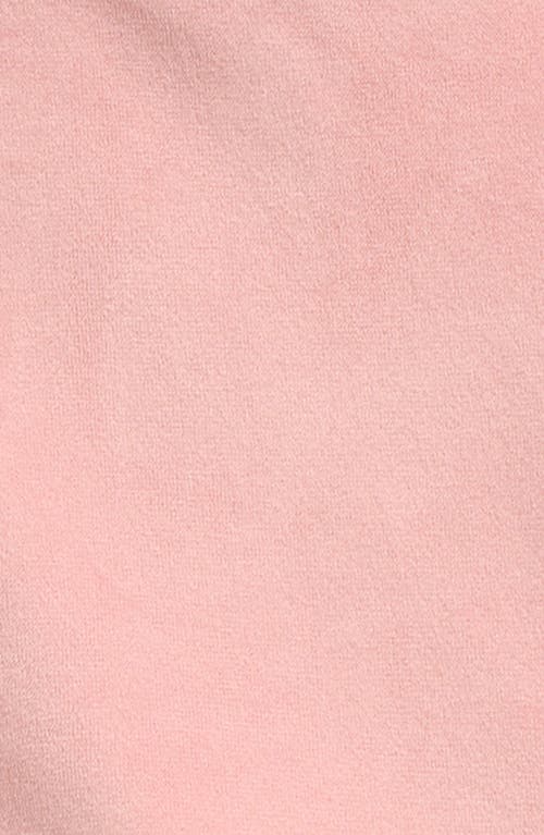 Nordstrom Velour Sweatshirt & Pants Set In Pink Bride
