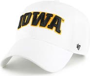 '47 Men's '47 White Iowa Hawkeyes Clean Up Adjustable Hat