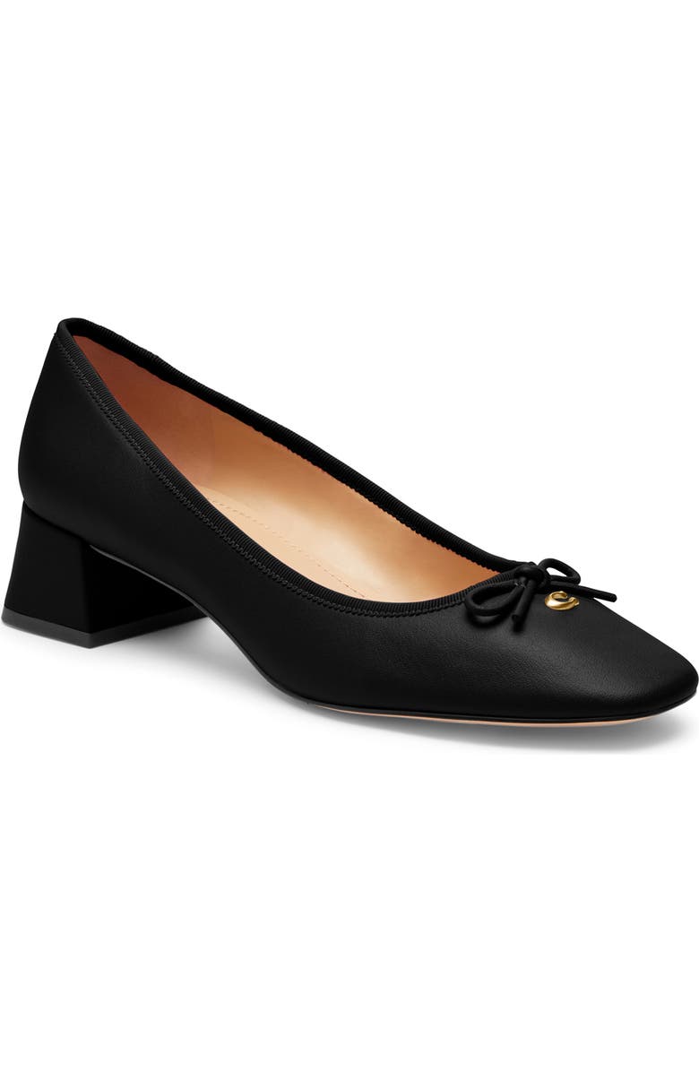 COACH Ava Ballet Pump, Main, color,