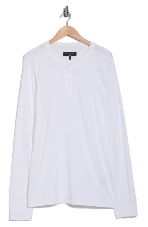 Classic Long Sleeve Slubbed Henley