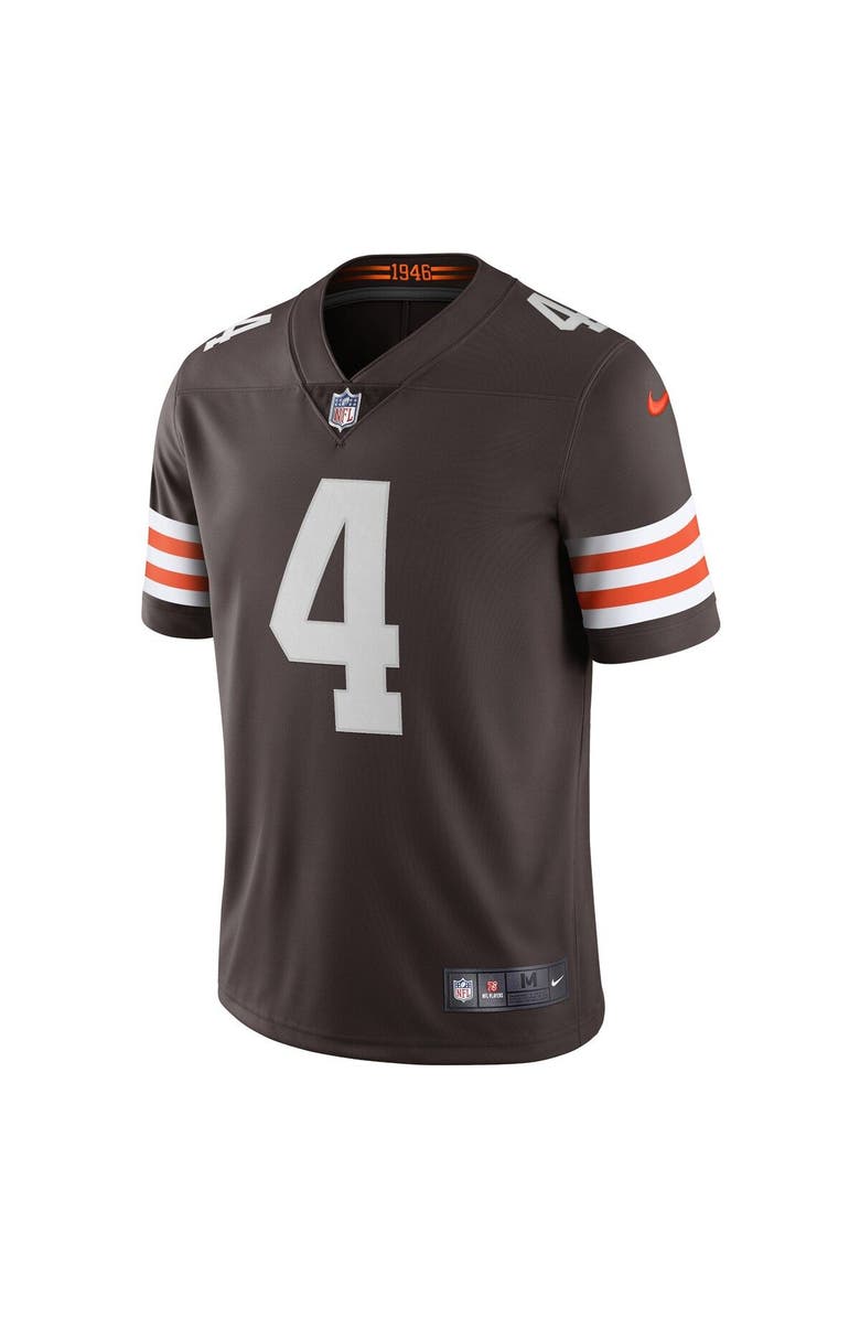 Nike Men's Nike Deshaun Watson Brown Cleveland Browns Vapor Limited Jersey, Alternate, color, Brown