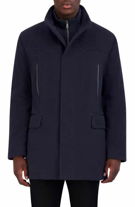 Cole Haan Signature Plush Wool Blend Coat