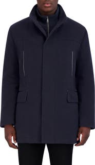 Cole Haan Signature Plush Wool Blend Coat