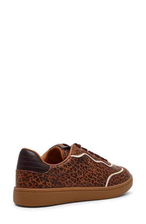 Dolce Vita Dv By Venessa Leopard Low Top Sneaker In Brown