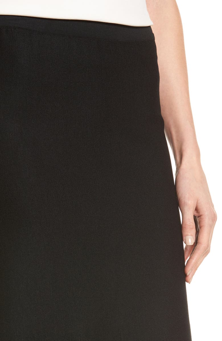 Ming Wang Knit Flared Skirt, Alternate, color,