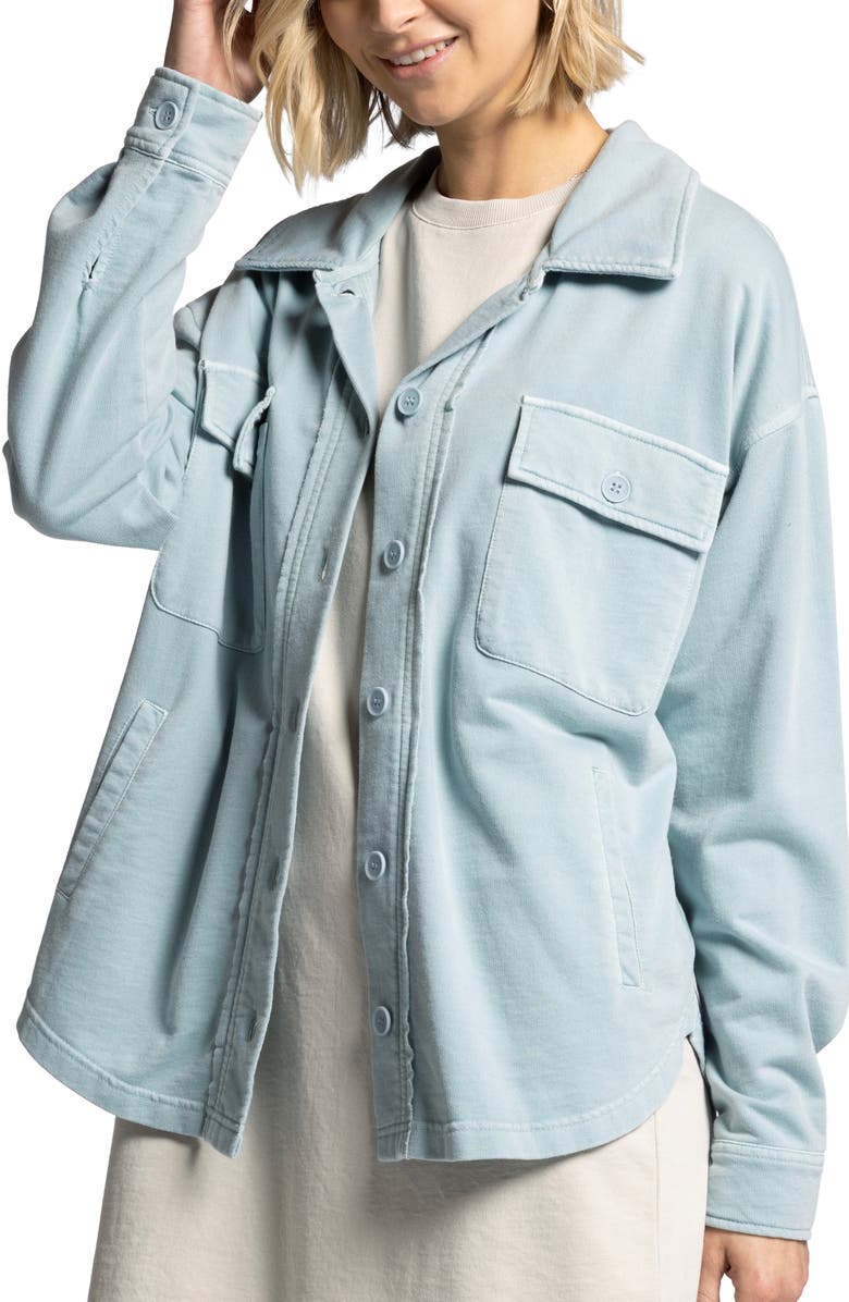 Thread & Supply Cyrus Cotton Blend Shirt Jacket, Alternate, color,