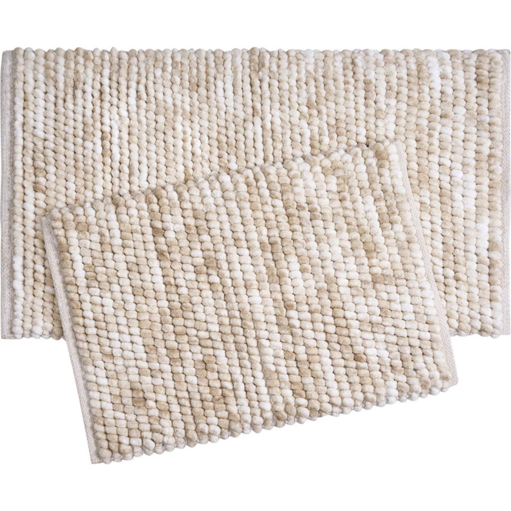 French Connection Space Dye Set Of 2 Bath Mats