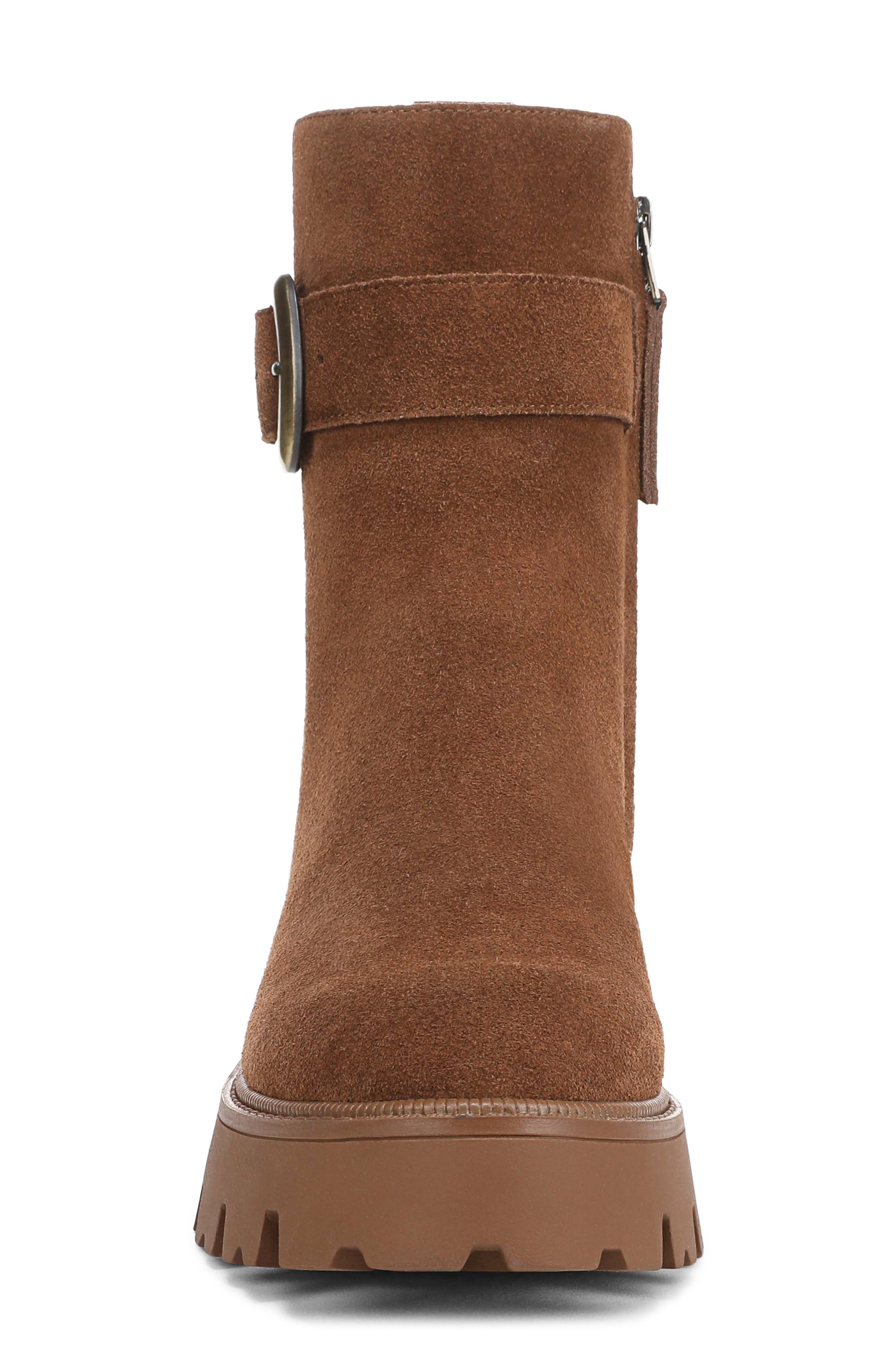 Circus NY by Sam Edelman Primm Lug Sole Bootie, Alternate, color, Maple Ginger