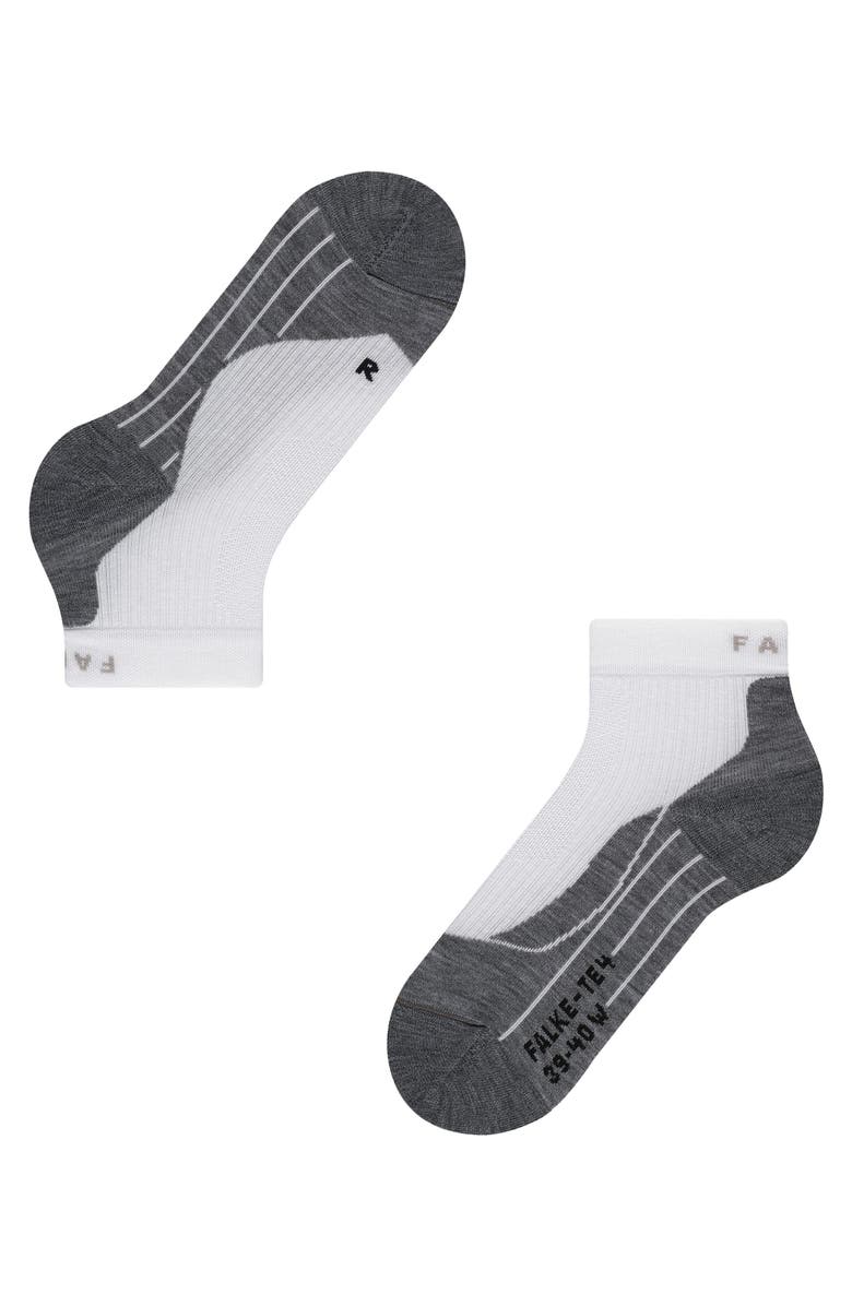 Falke TE4 Tennis Socks for Clay Courts, Alternate, color, White-Mix