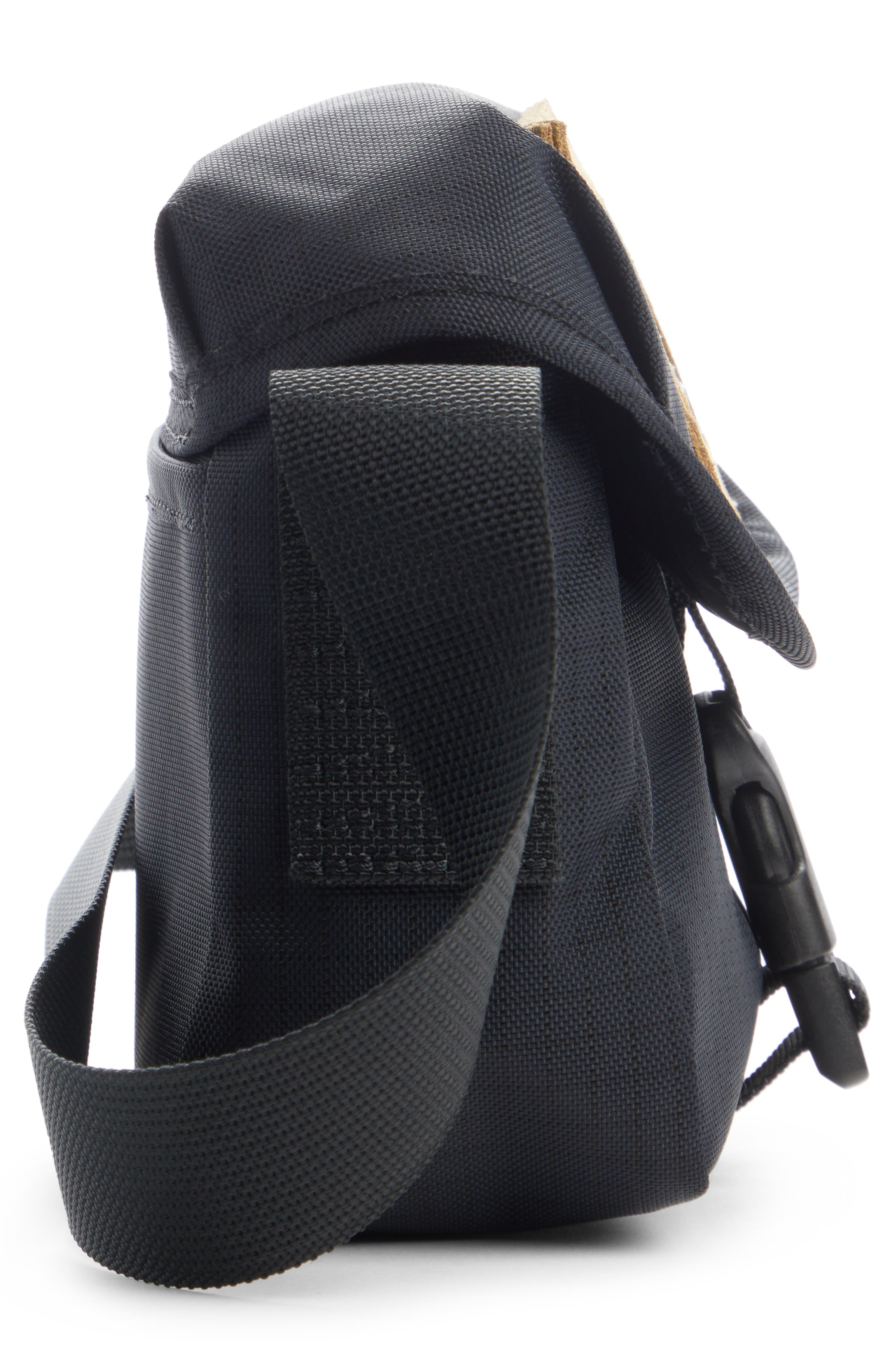 Acne Studios Mini Post Nylon Ripstop Messenger Bag, Alternate, color, 