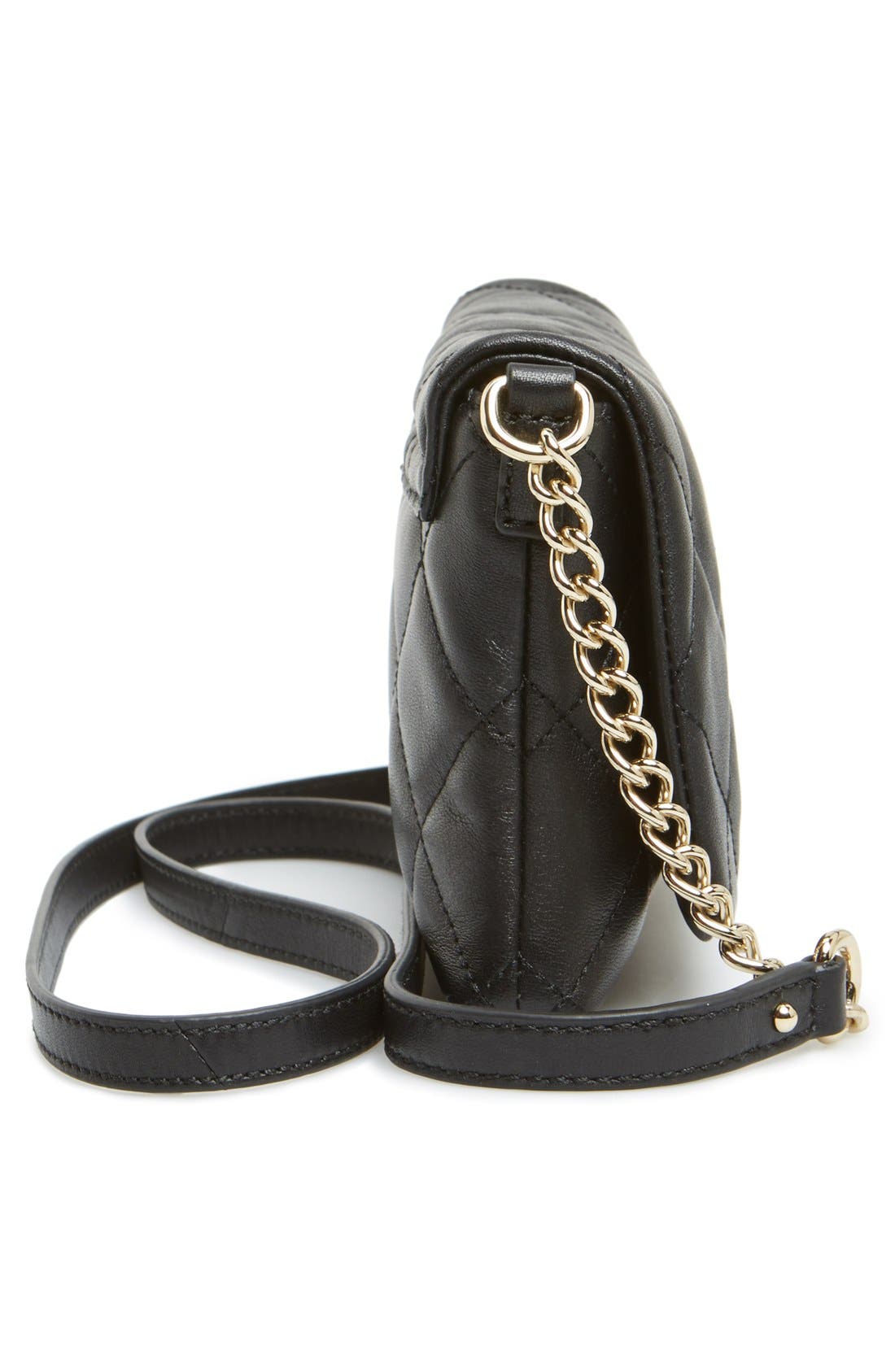 Kate Spade New York 'emerson place - julee' quilted leather crossbody bag, Alternate, color, 