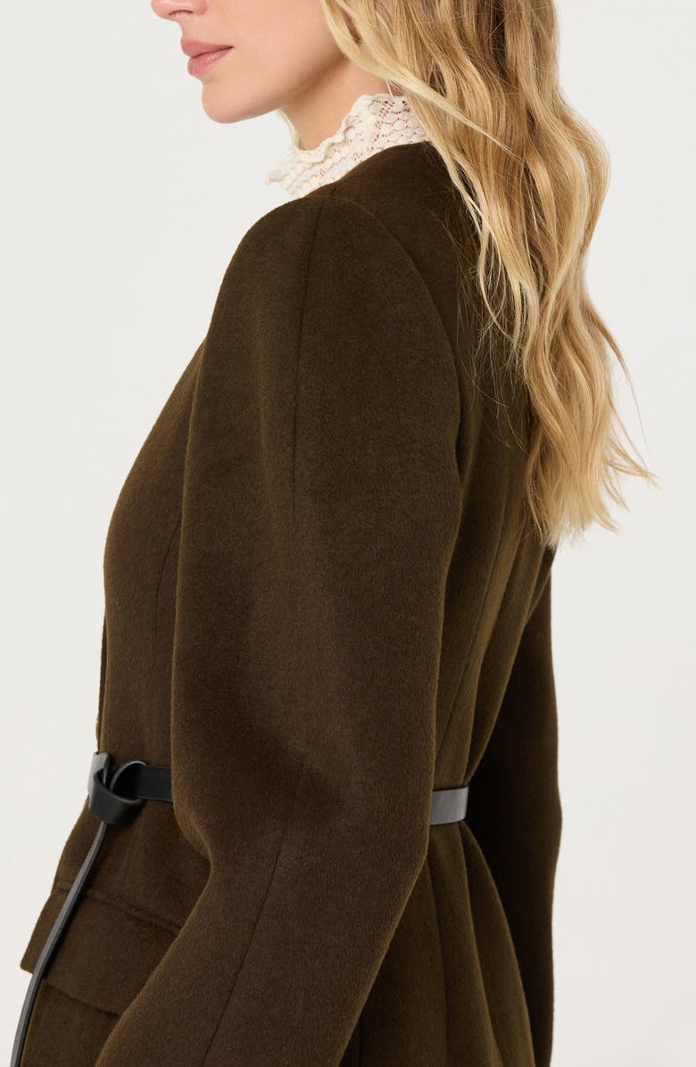 ASTR the Label Glorimar Coat, Alternate, color, Dark Olive