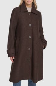 Andrew Marc Jupiter Wool Blend Balmacaan