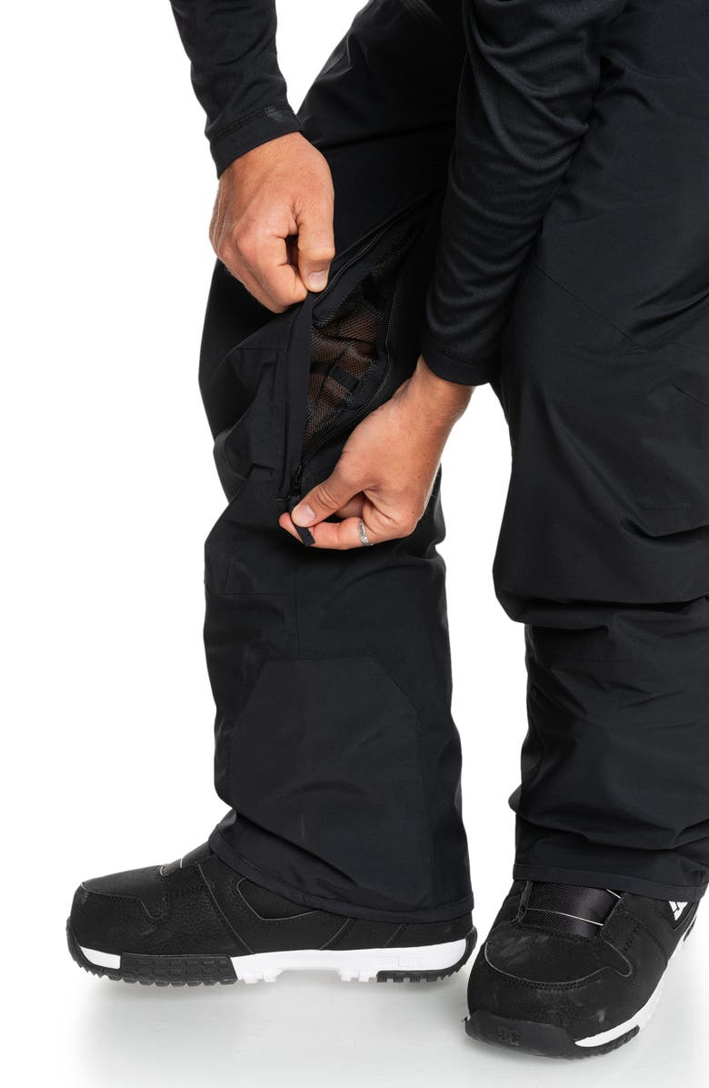 Quiksilver Mission Gore-Tex<sup>®</sup> Waterproof WarmFlight<sup>®</sup> Insulated Recycled Polyester Snow Pants, Alternate, color, 