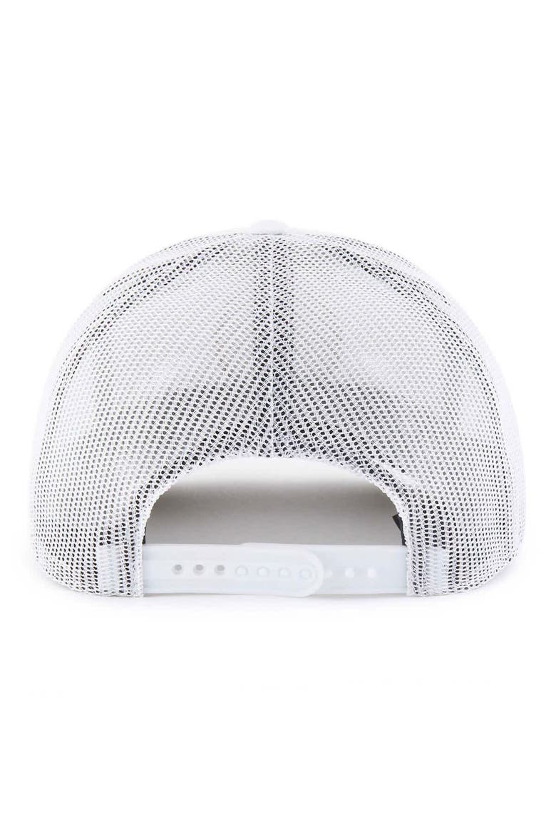 Men's '47 White Minnesota Twins Homage Adjustable Trucker Hat, Alternate, color, White