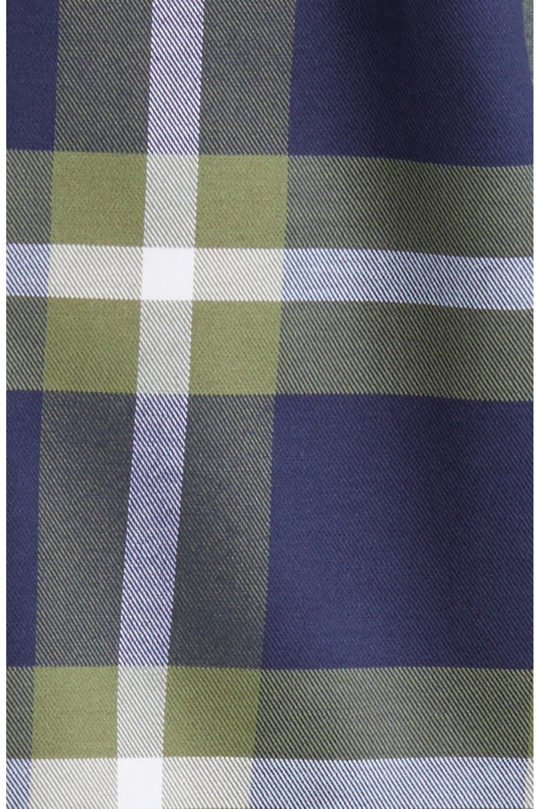 DRY TOUCH® Tartan Plaid Performance Button-Up Shirt, Alternate, color, OLIVE GREEN