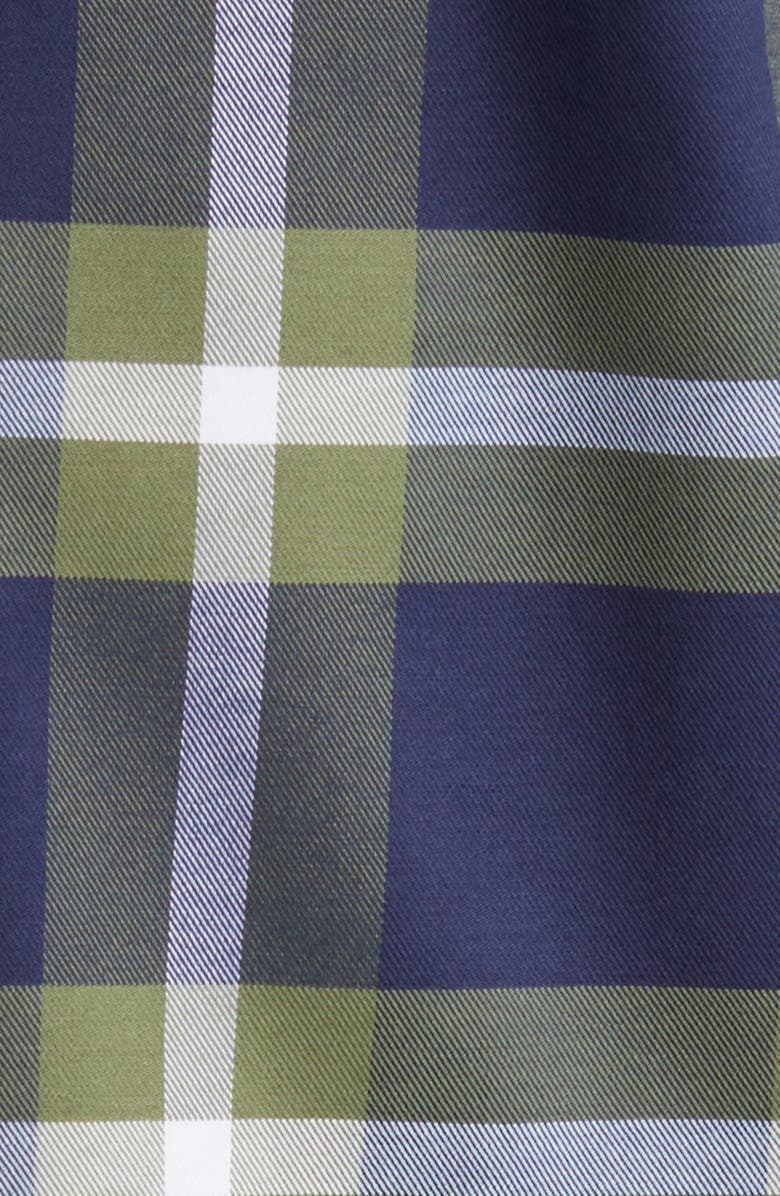 Stone Rose DRY TOUCH<sup>®</sup> Tartan Plaid Performance Button-Up Shirt, Alternate, color, Olive Green