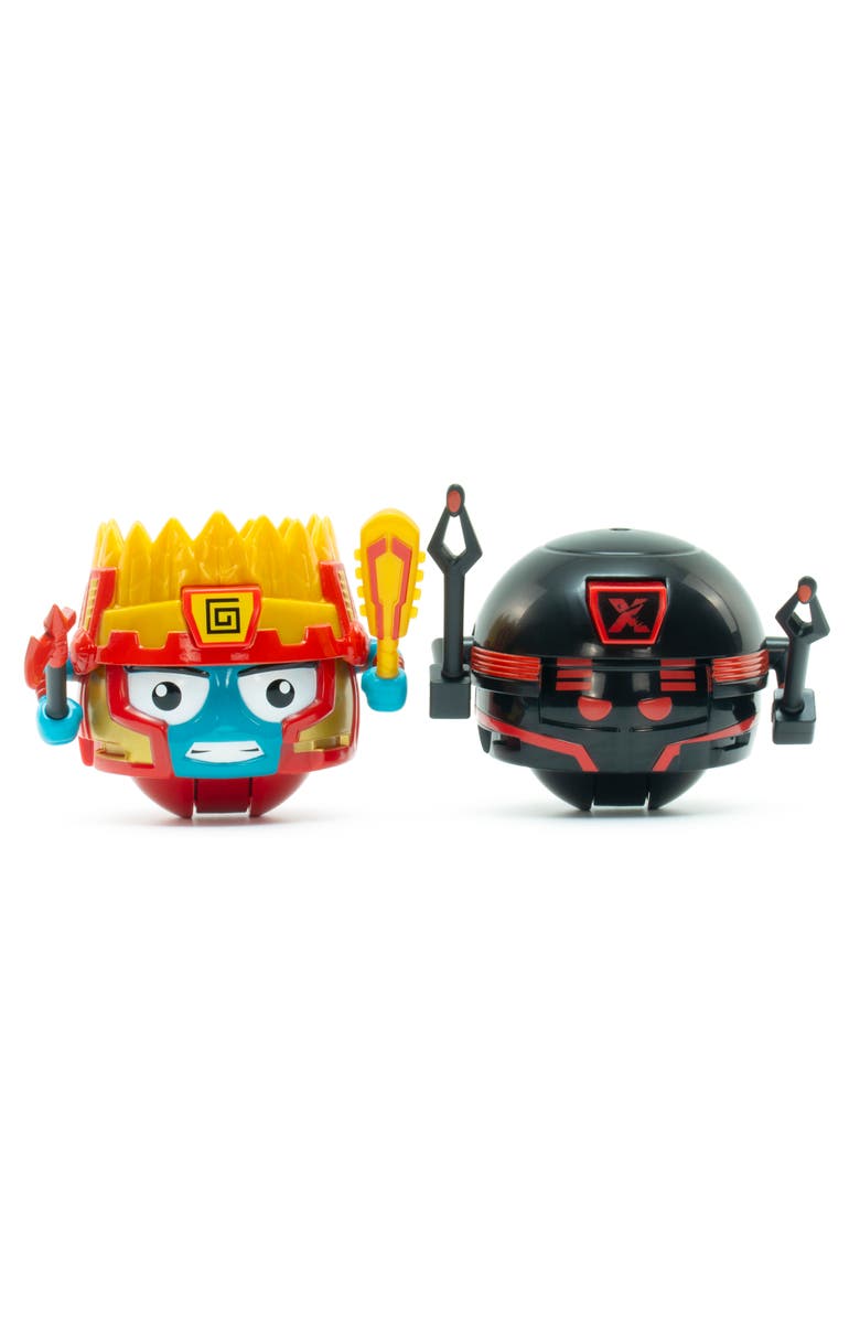 Battle Ballz Duel Pack Volcanon 
Evil Robot 2 Warriors 
Joysticks, Kids 5+, Main, color, Multicolored