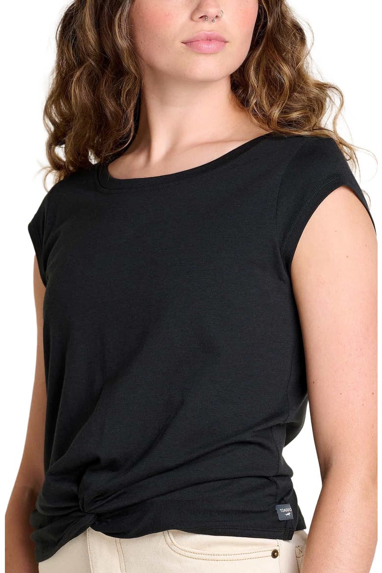 Anza Tee, Alternate, color, Black