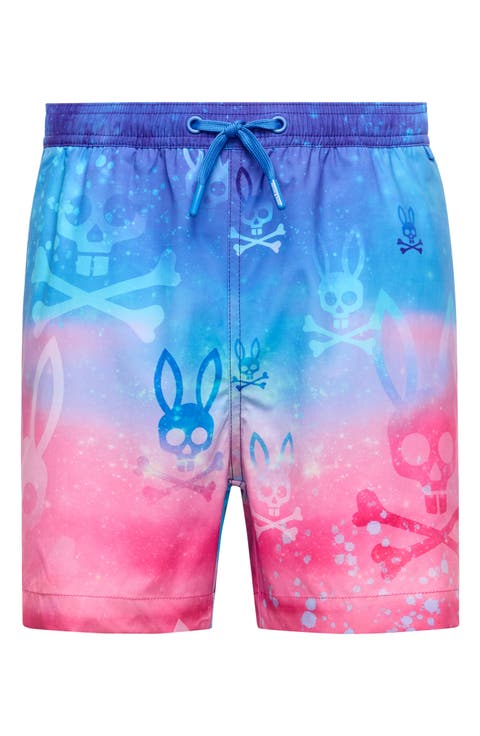 Kids' Caspian Allover Bunny Swim Trunks (Little Kid & Big Kid)