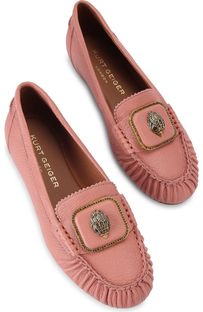 Kurt Geiger London Pimlico Leather Moccasin, Alternate, color, Light/ Pastel Pink