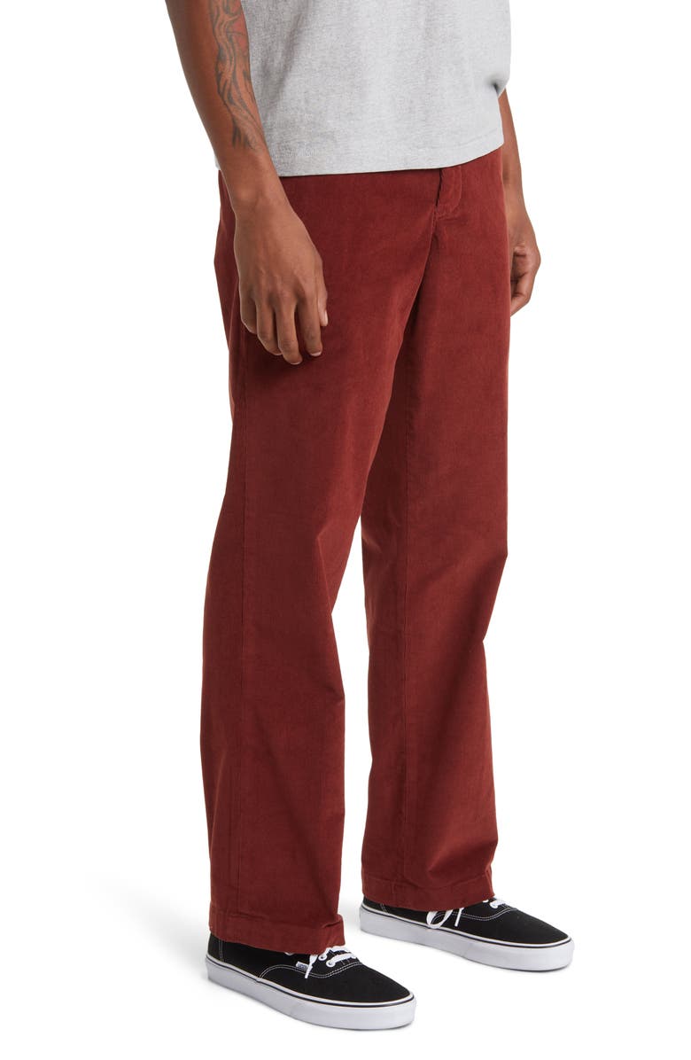 Dickies Flat Front Corduroy Pants, Alternate, color,
