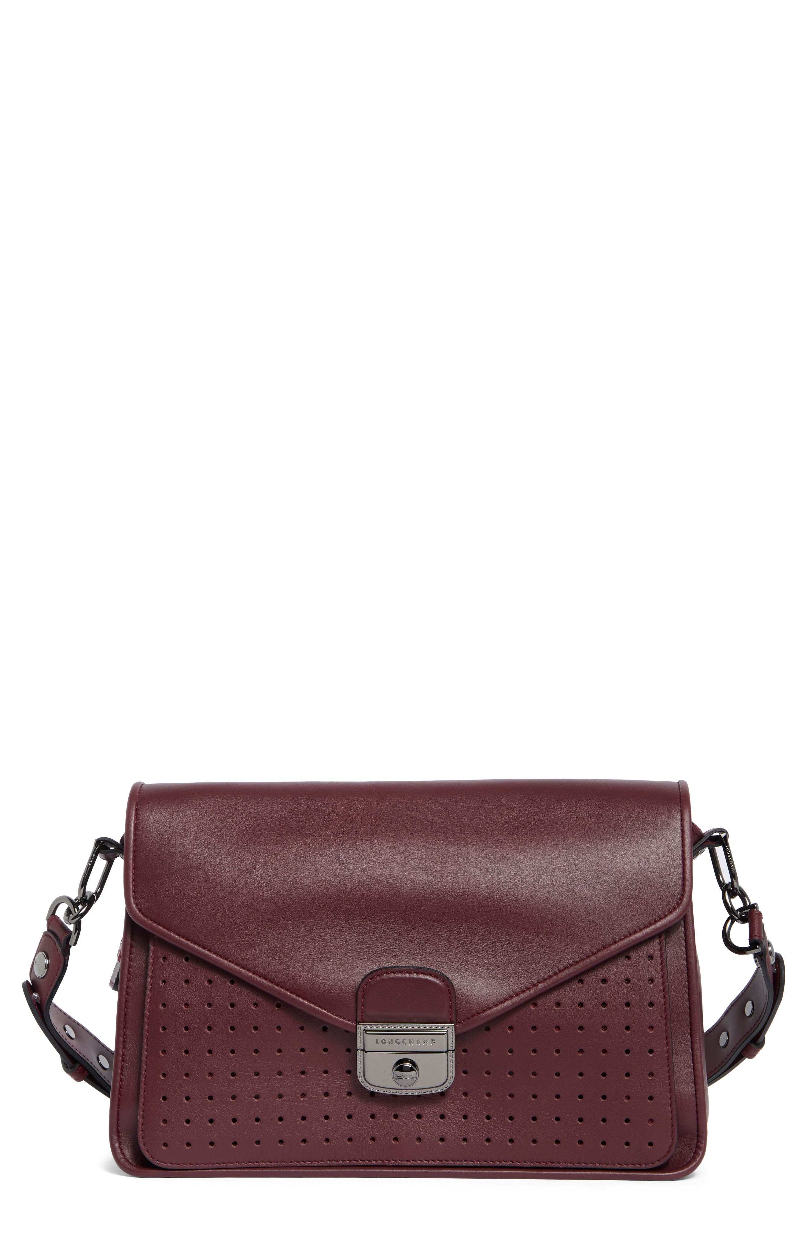 Longchamp Mademoiselle Perforated Shoulder Bag