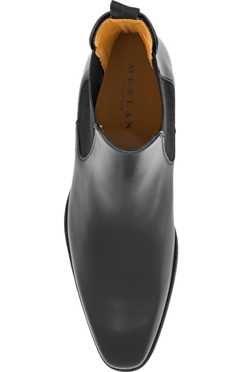Mezlan Cervantes Plain Toe Chelsea Boot, Alternate, color, Black